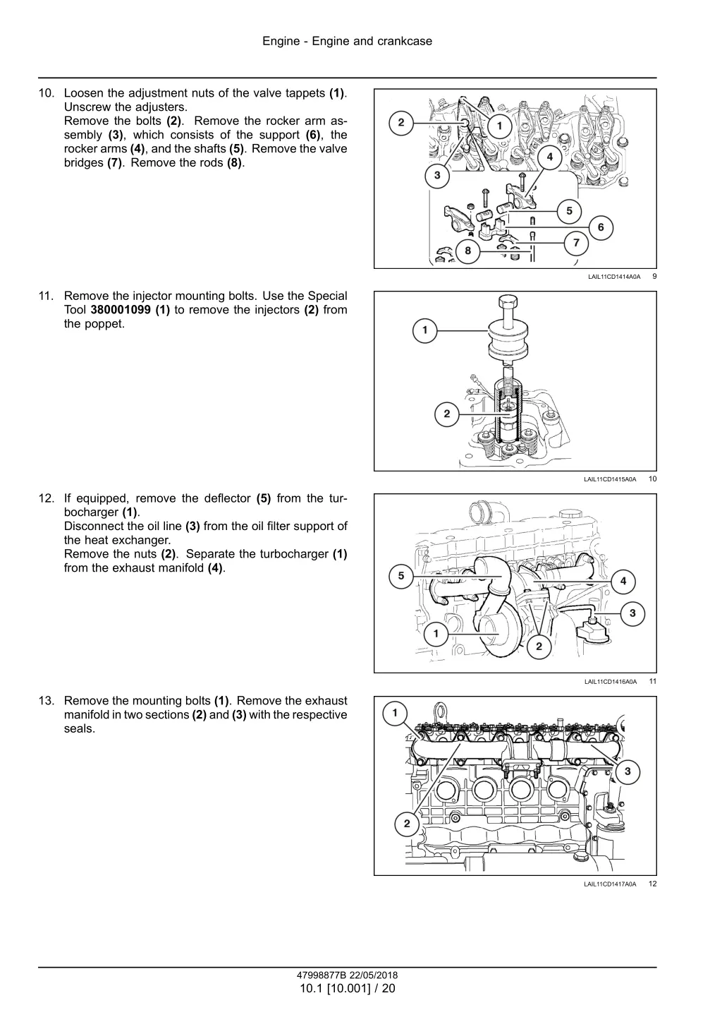 engine engine and crankcase 8