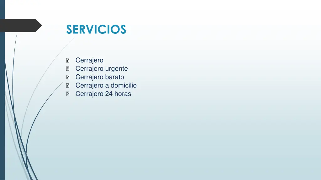 servicios