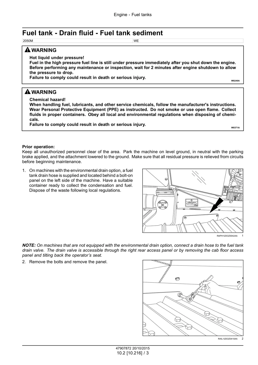 engine fuel tanks