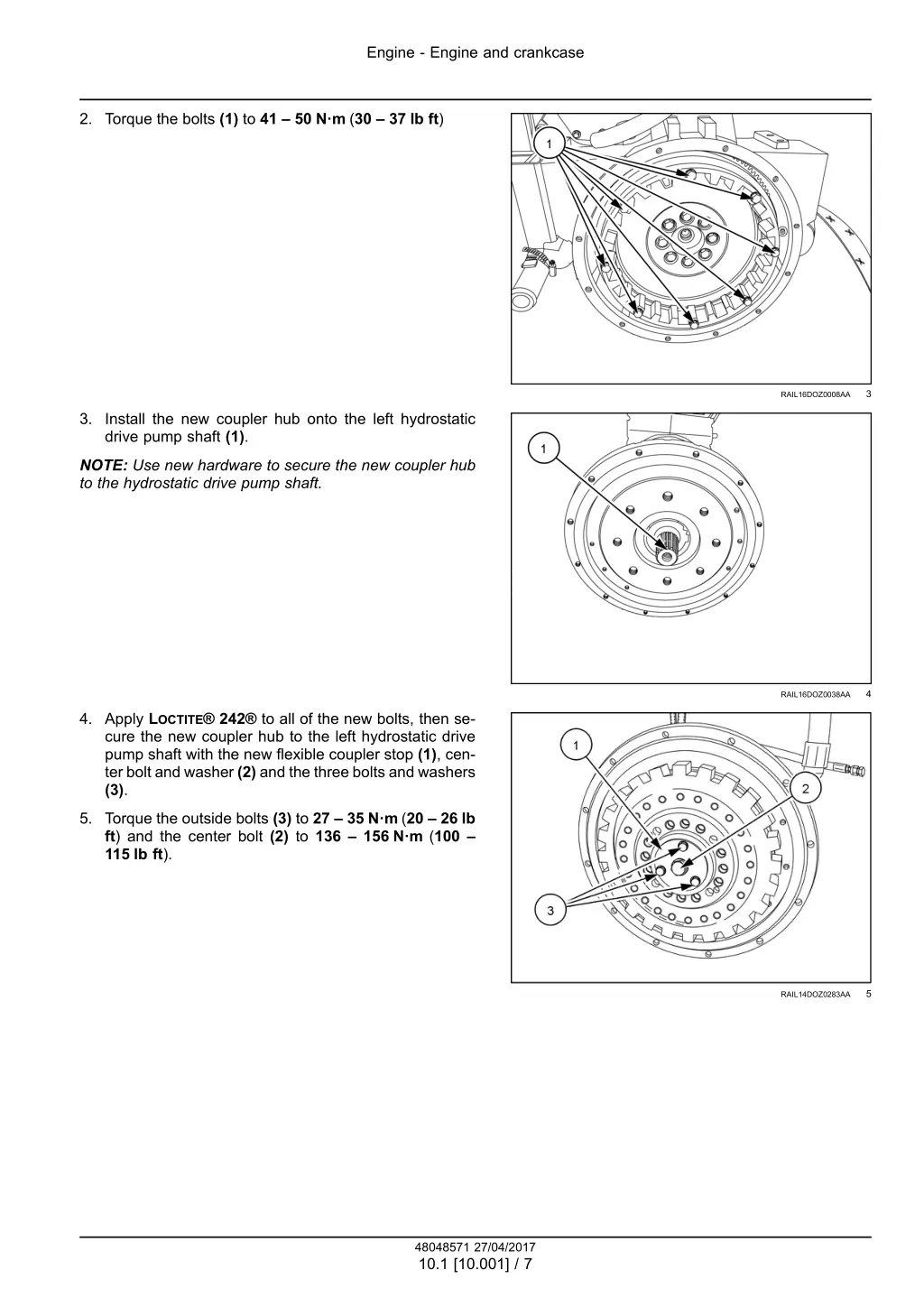 engine engine and crankcase 4