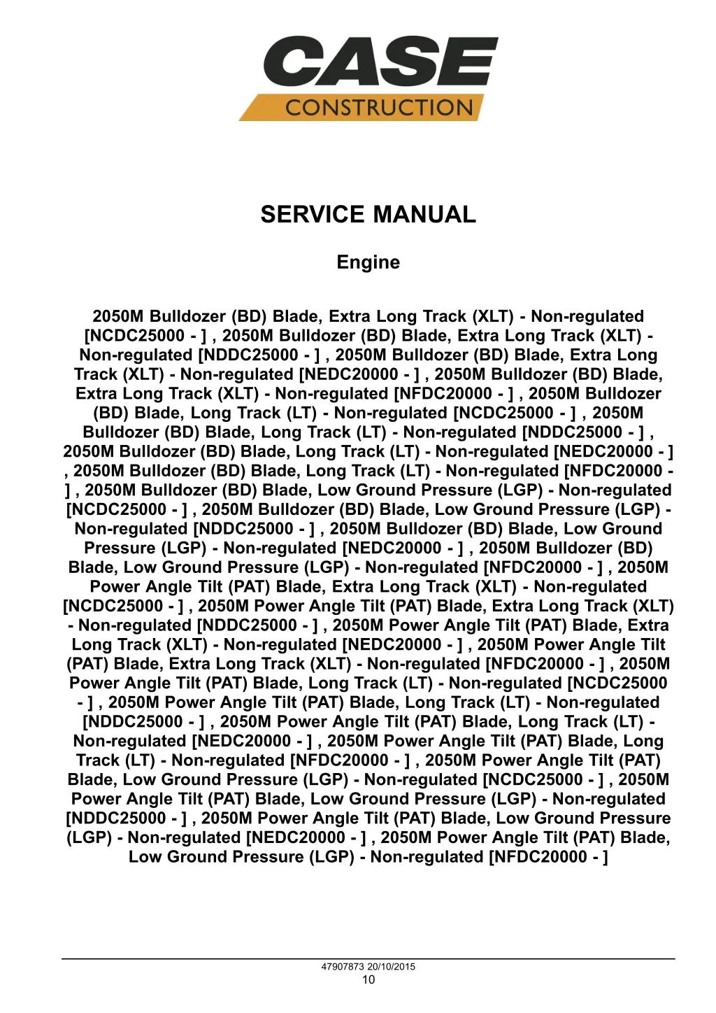 service manual 1