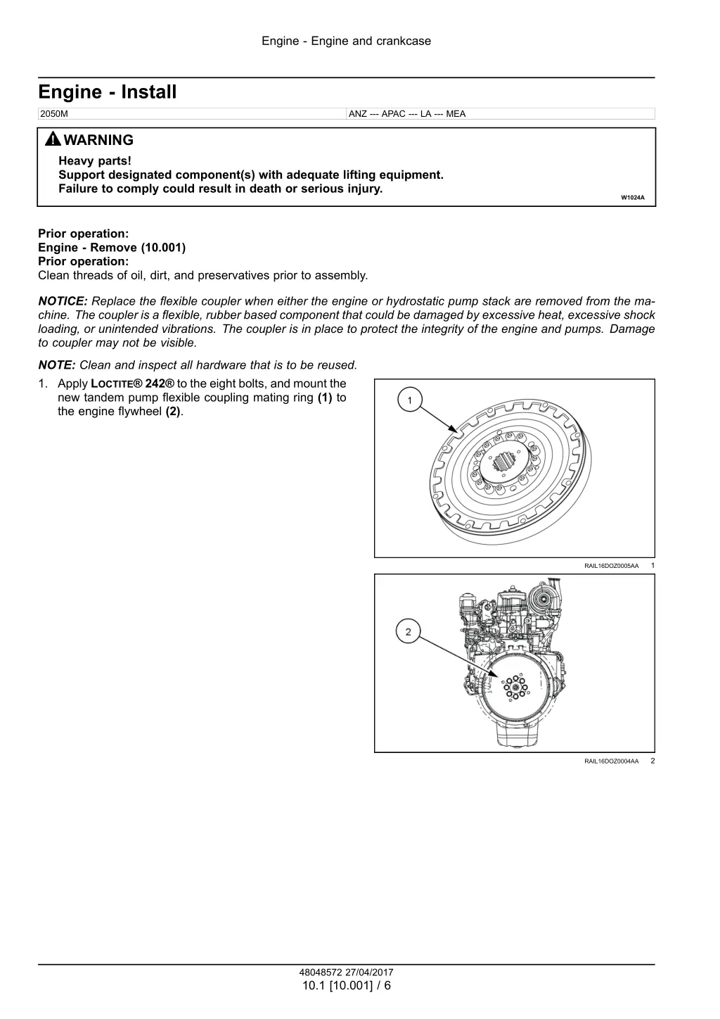 engine engine and crankcase 3