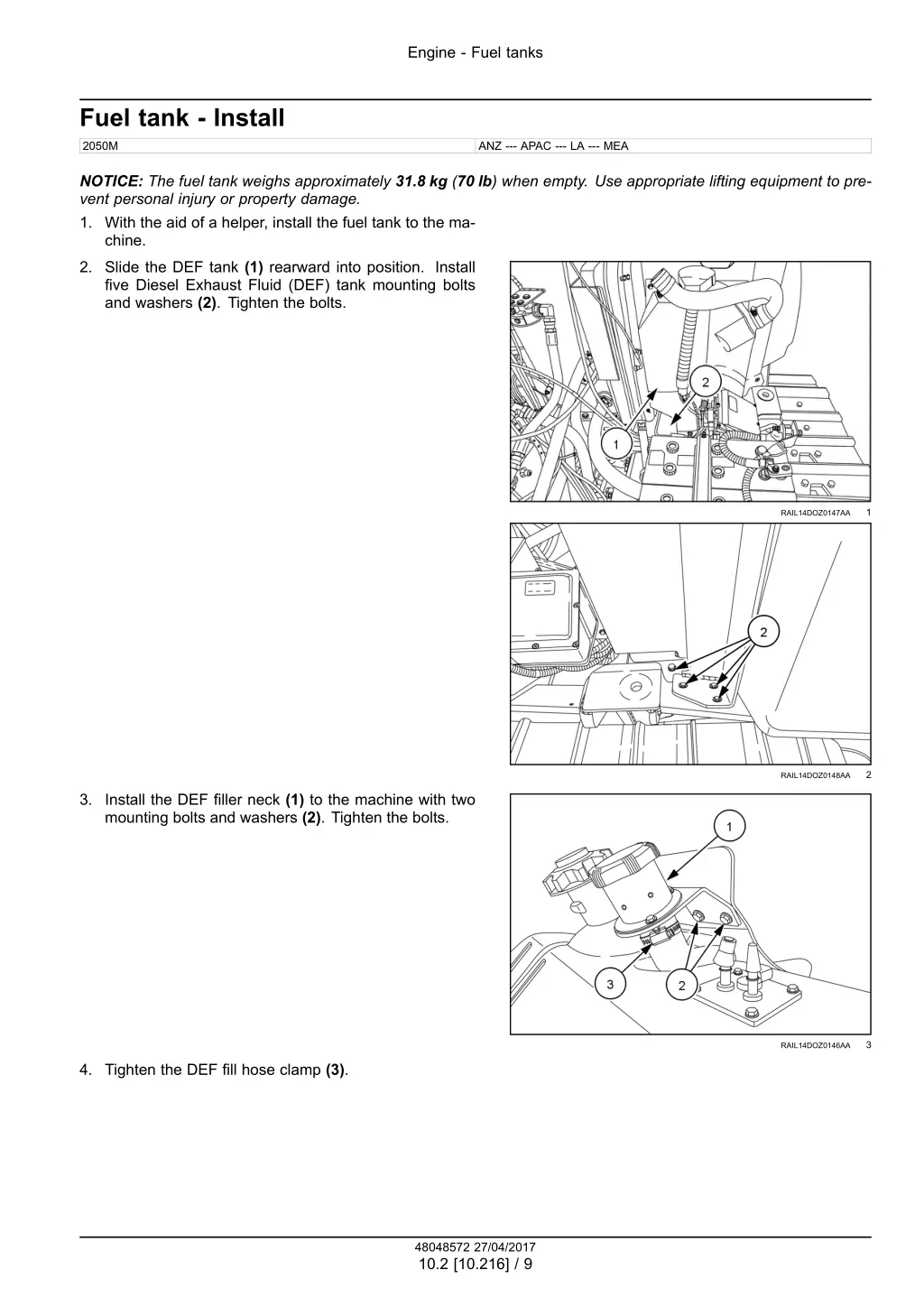 engine fuel tanks 6