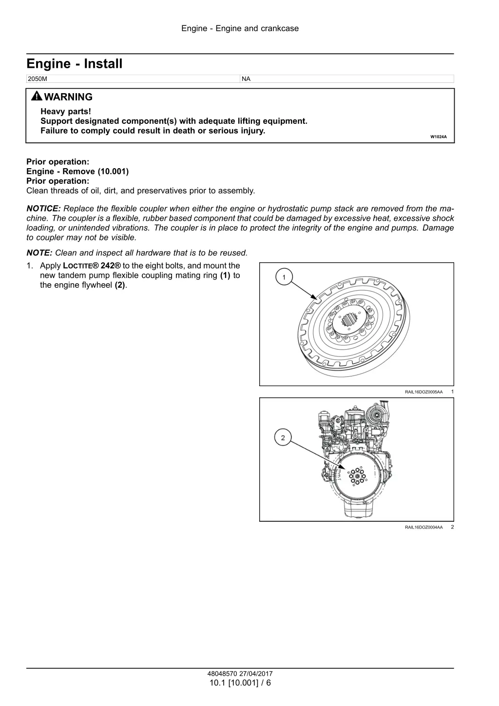 engine engine and crankcase 3