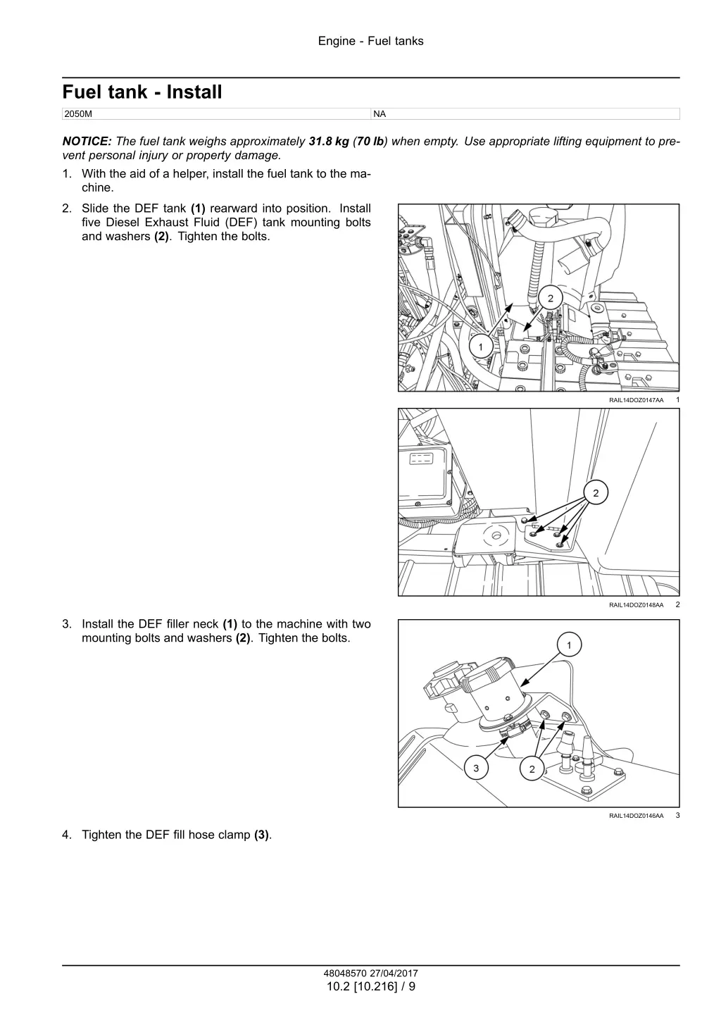 engine fuel tanks 6