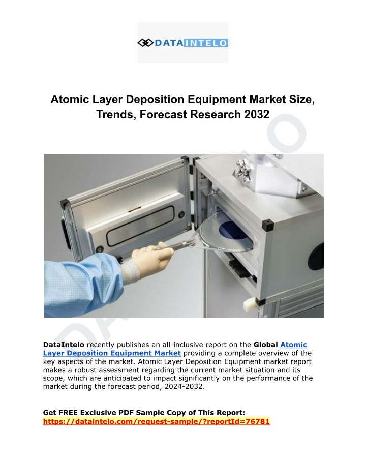 atomic layer deposition equipment market size