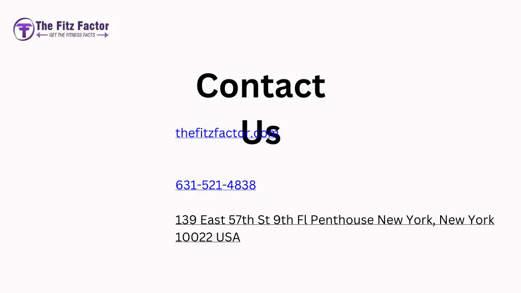 contact us