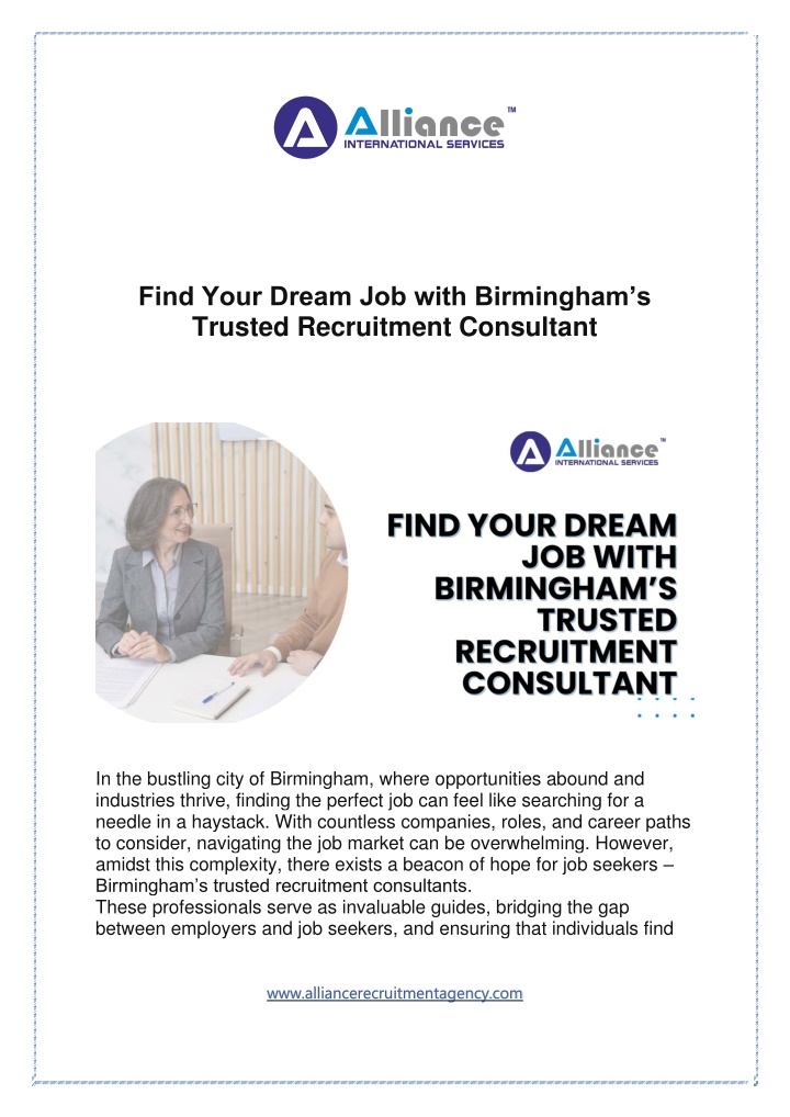 find your dream job with birmingham s trusted