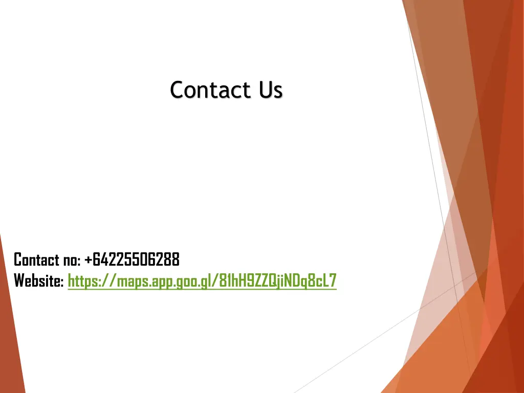 contact us