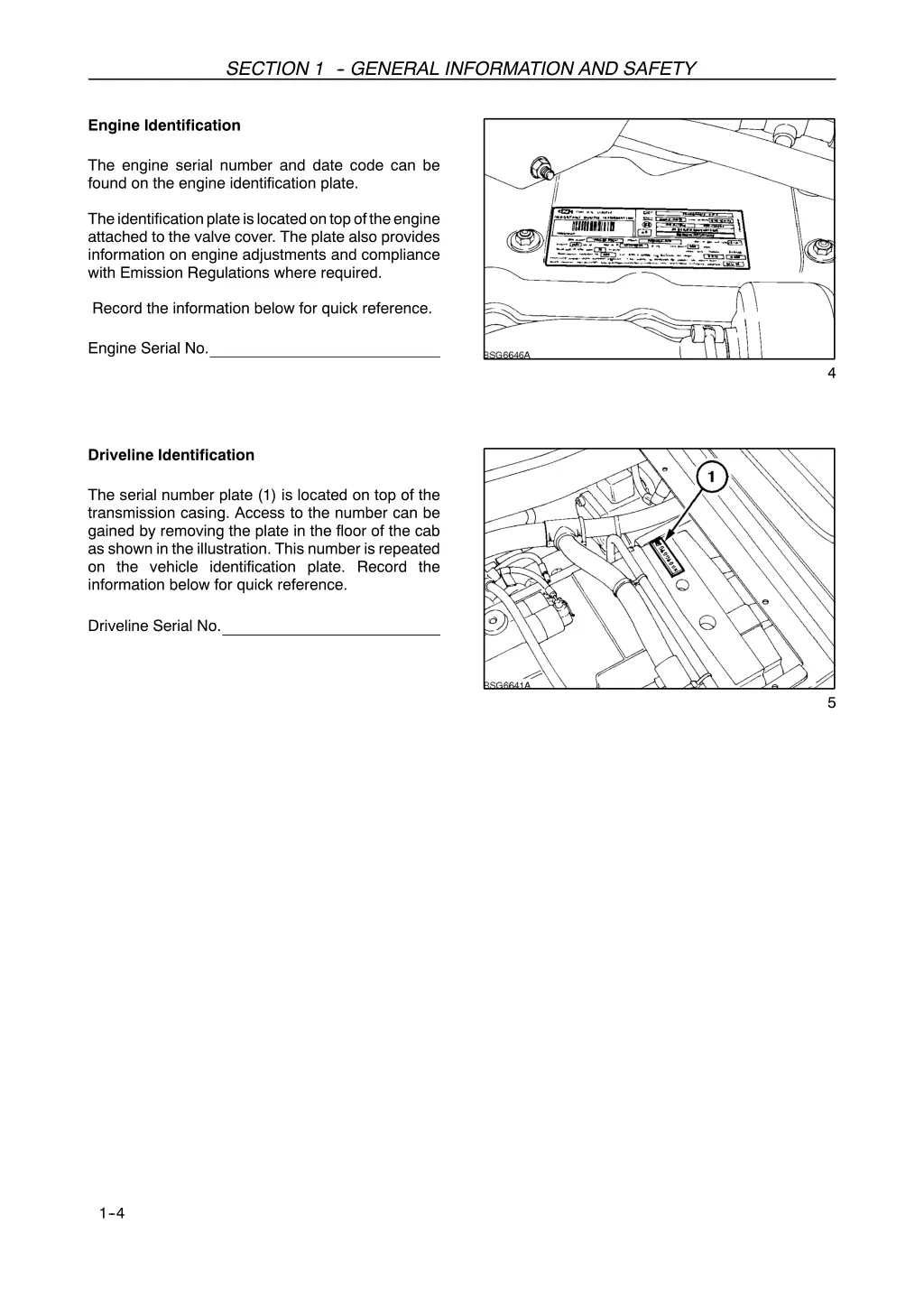 section 1 general information and safety 2