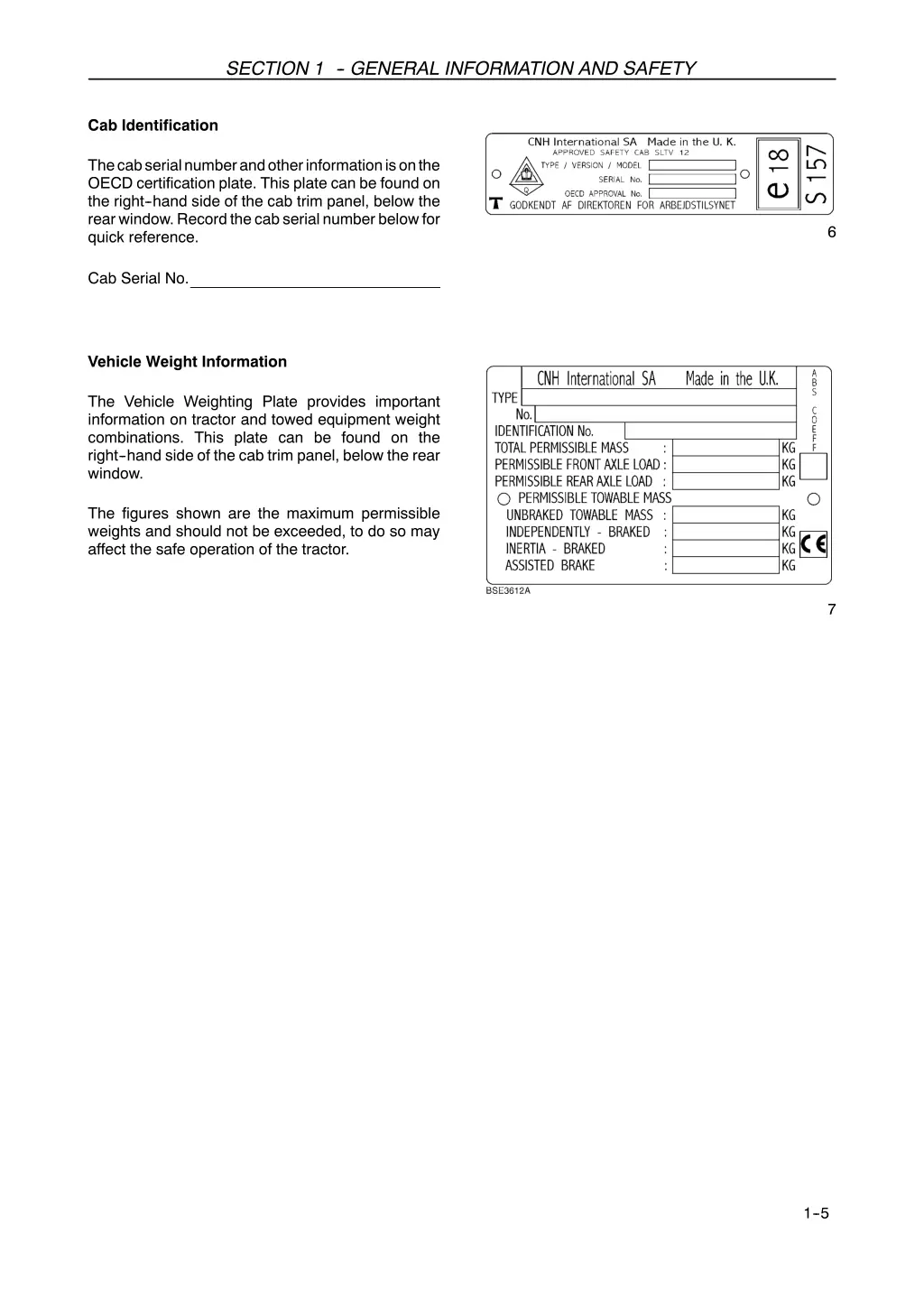 section 1 general information and safety 3