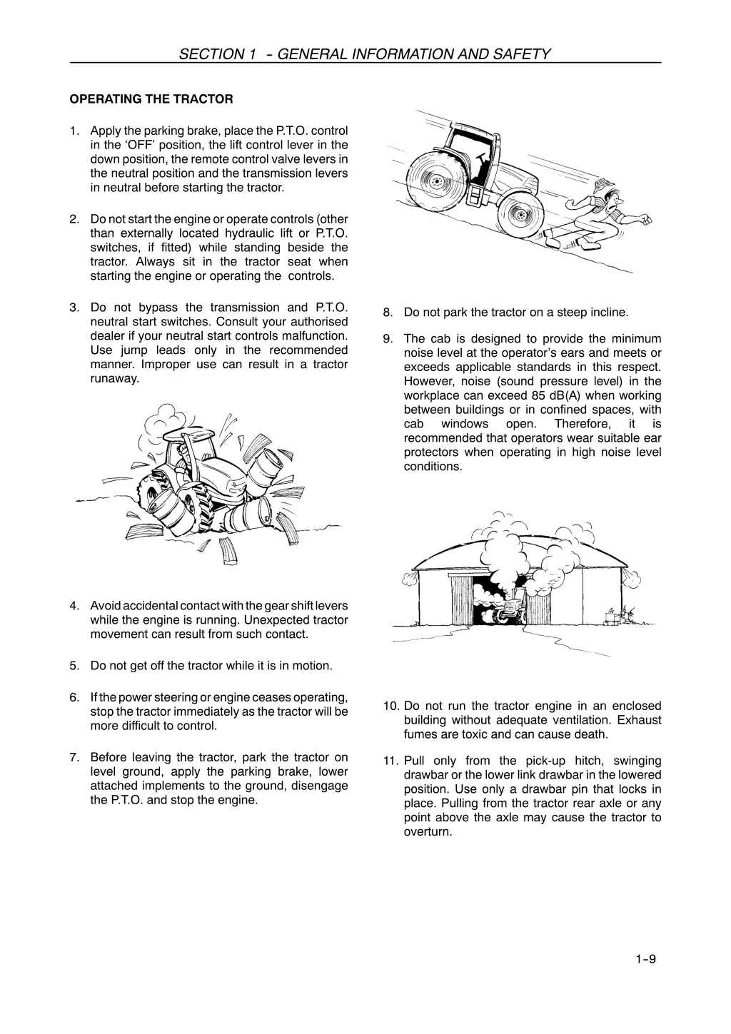 section 1 general information and safety 7