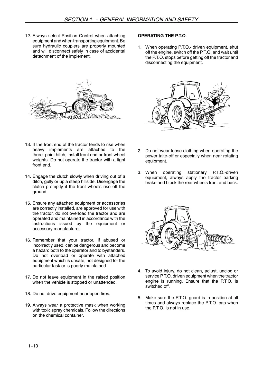 section 1 general information and safety 8