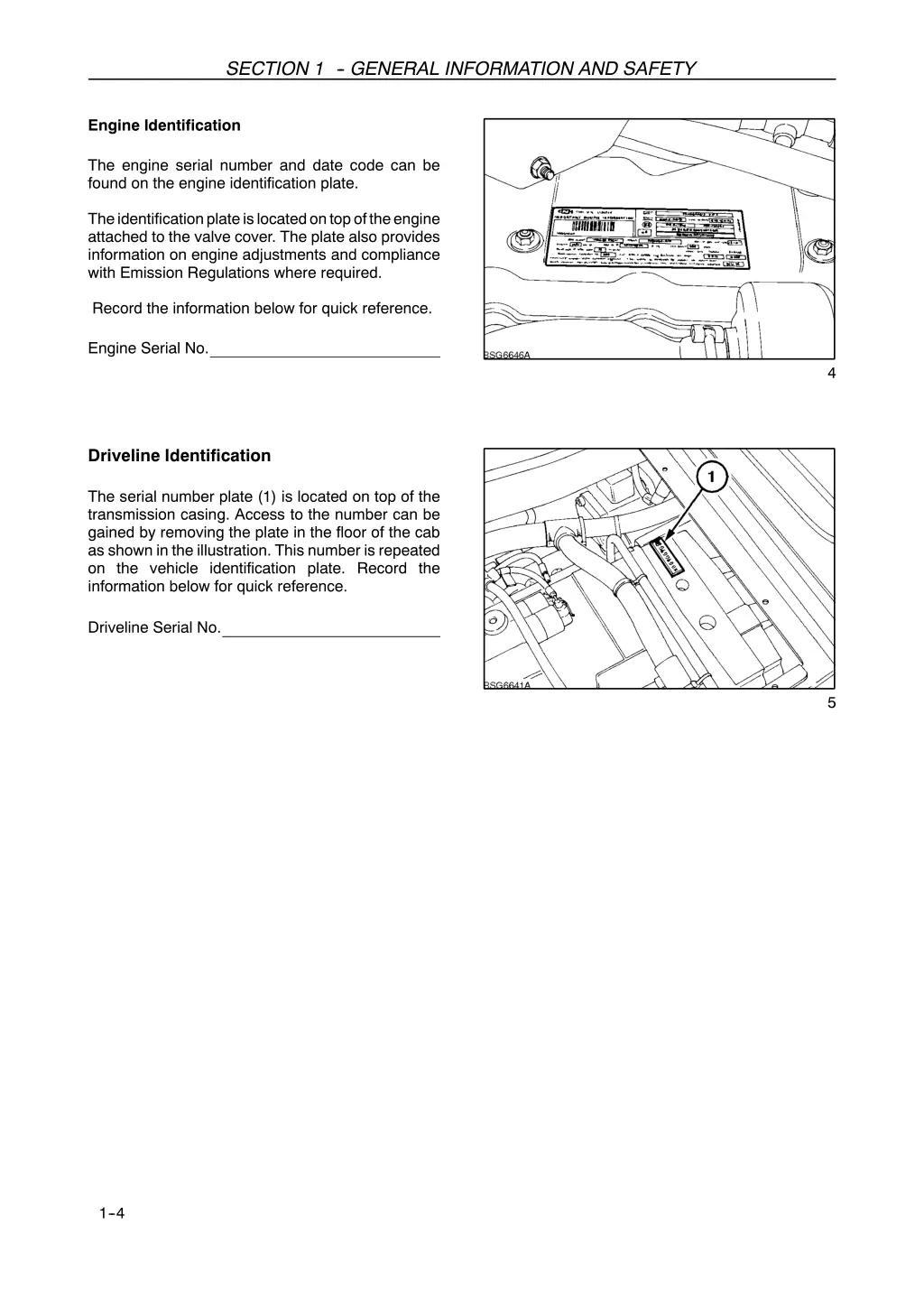 section 1 general information and safety 2