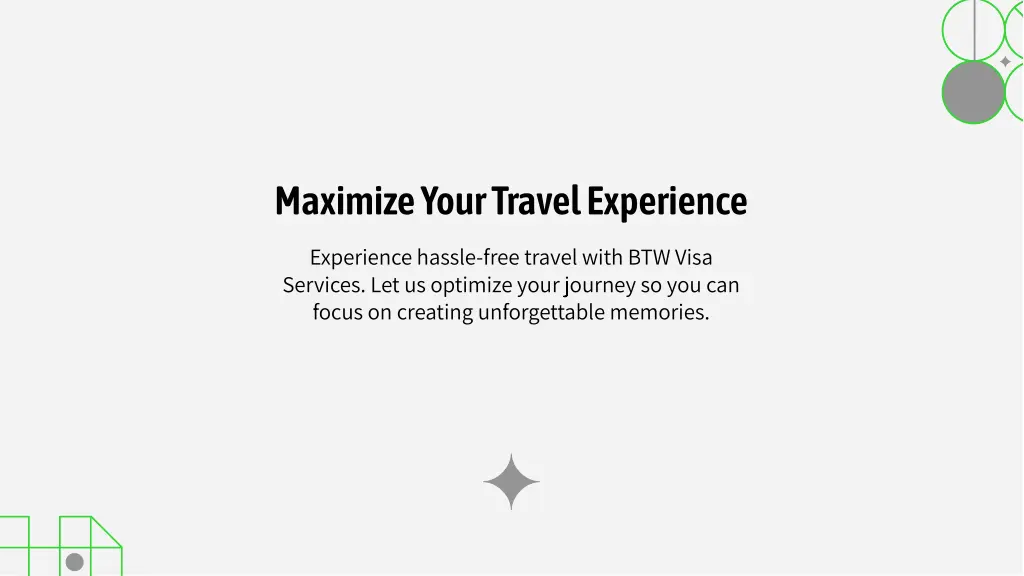 maximize your travel experience