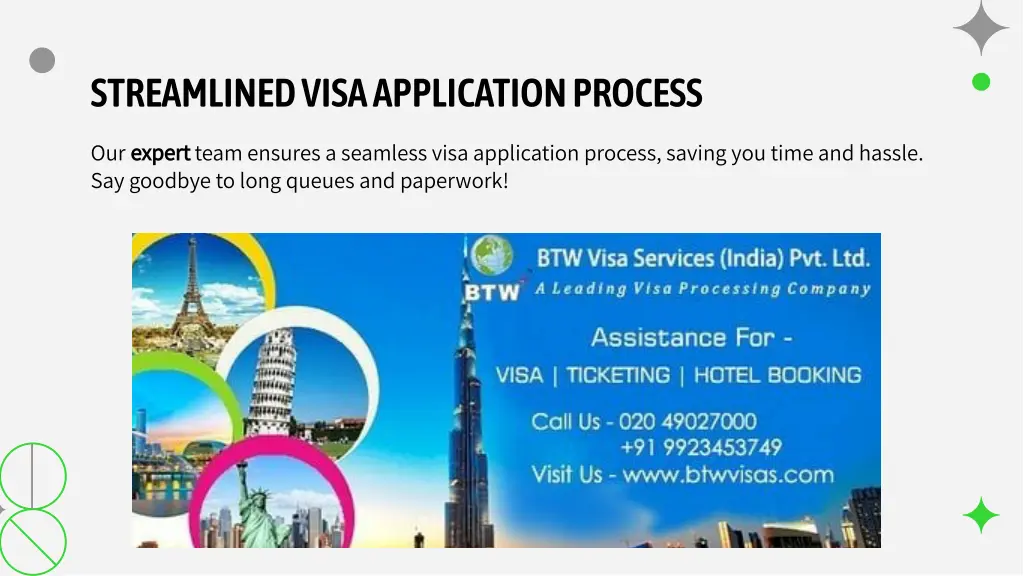 streamlined visa application process