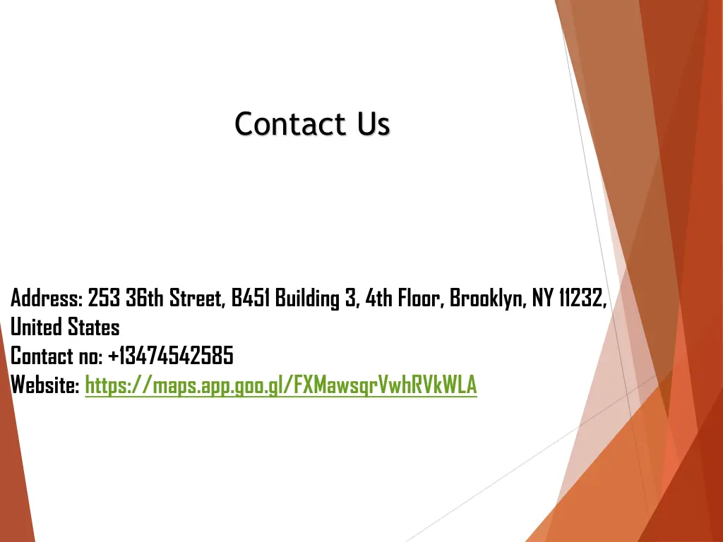 contact us