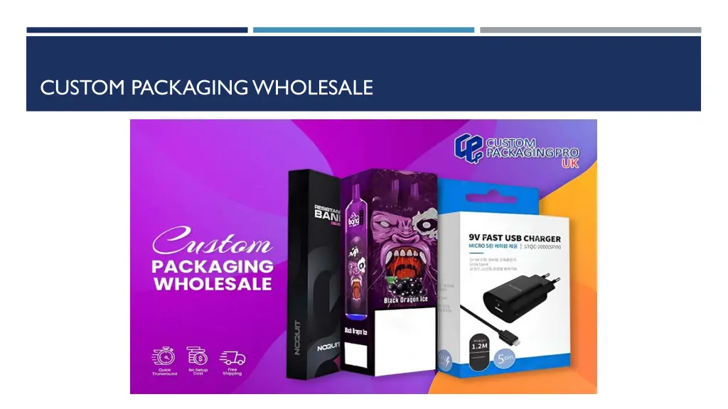 custom packaging wholesale