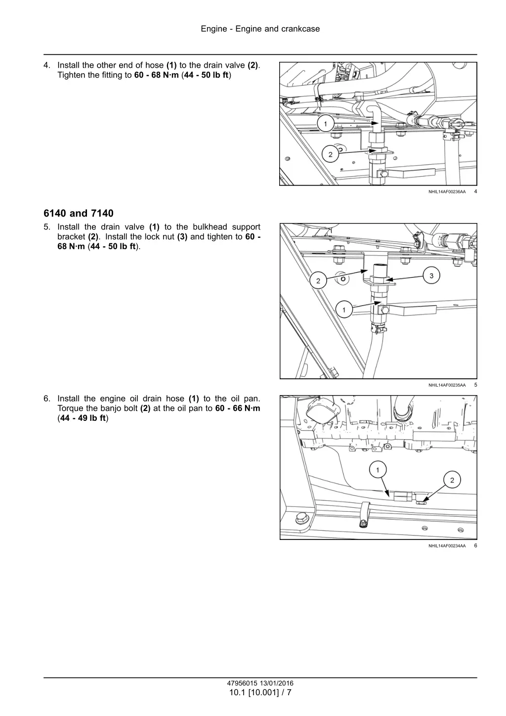 engine engine and crankcase 4