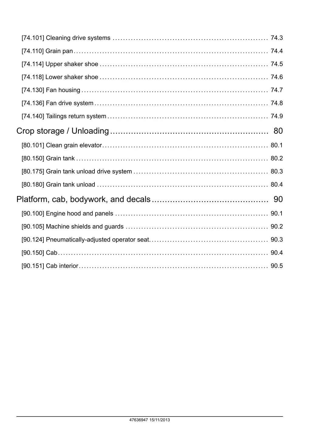 74 101 cleaning drive systems 74 3