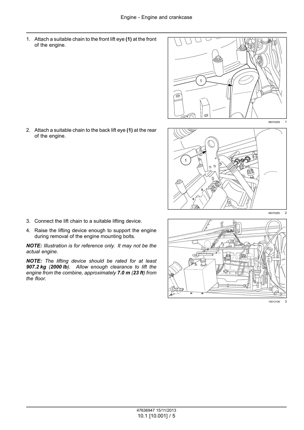 engine engine and crankcase 1