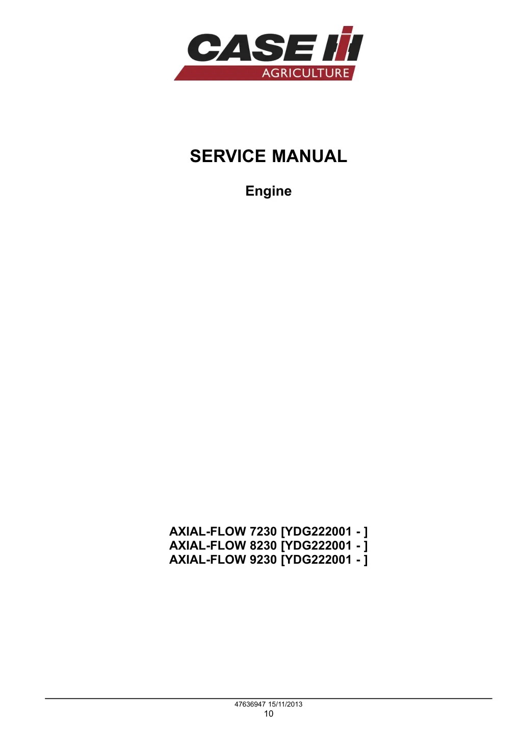 service manual 1