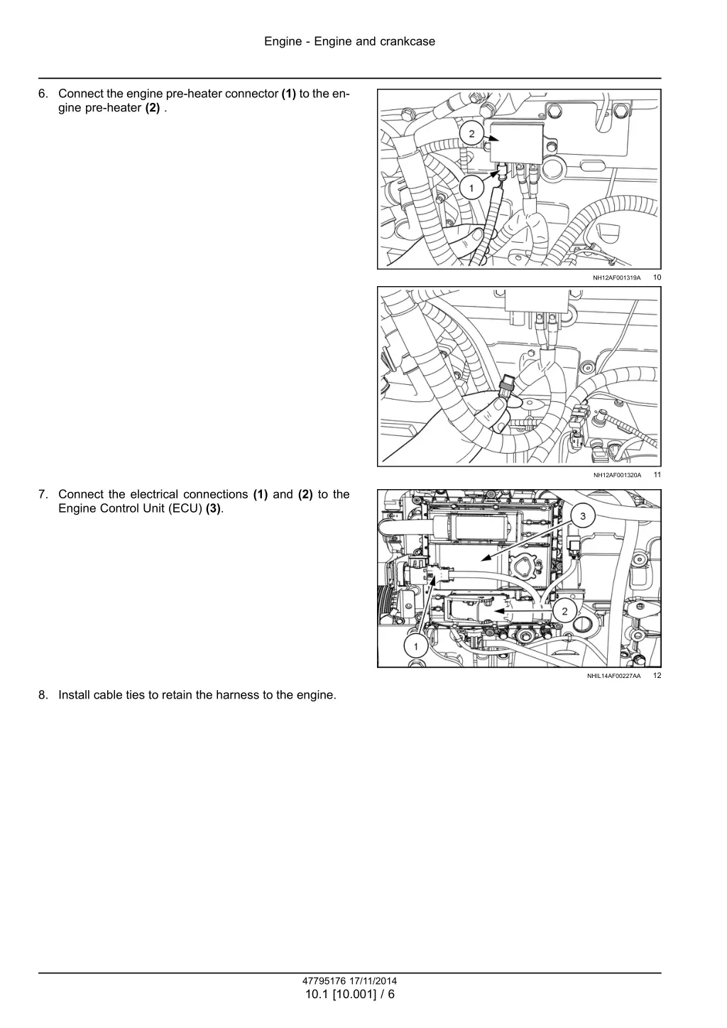 engine engine and crankcase 3