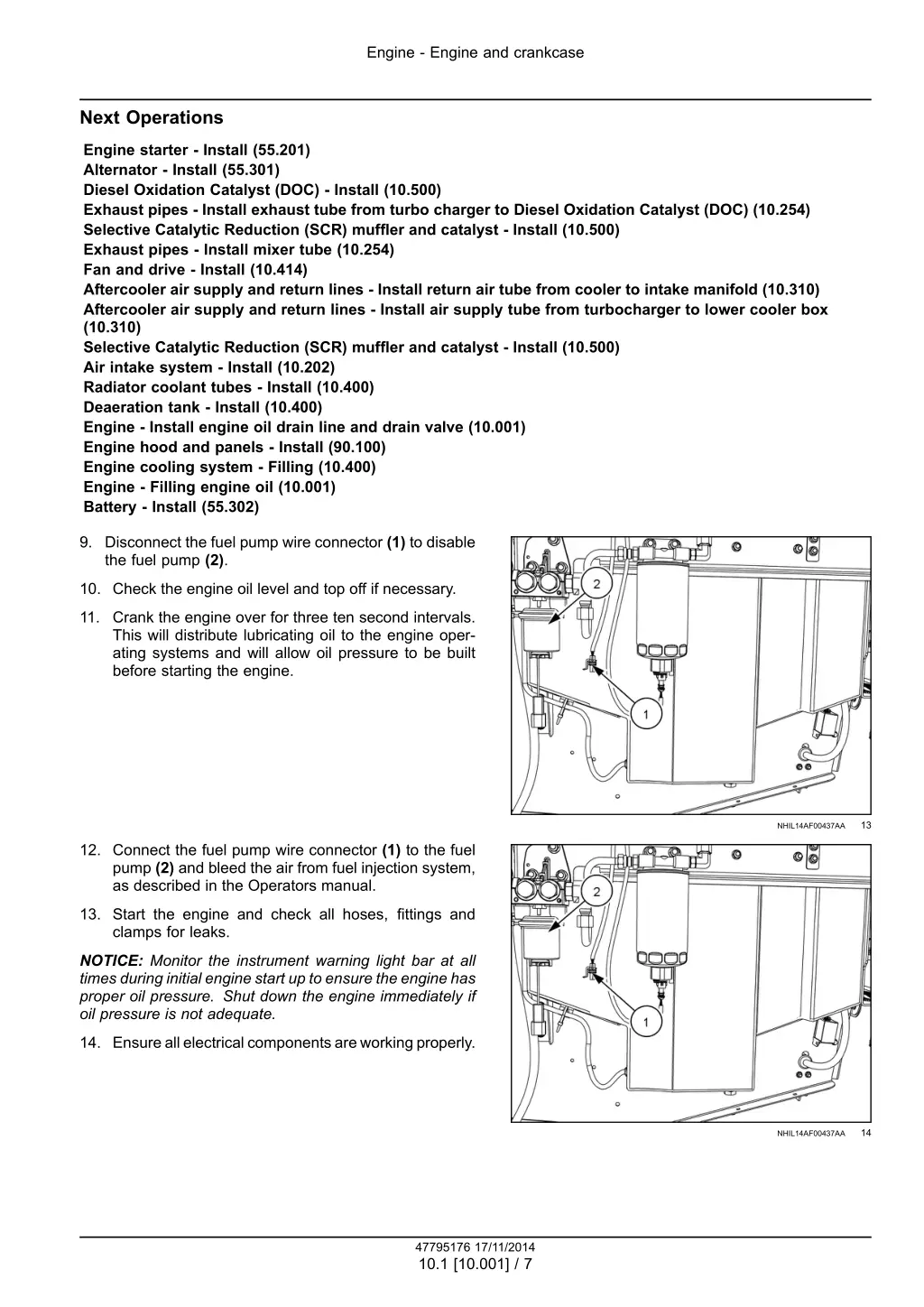 engine engine and crankcase 4