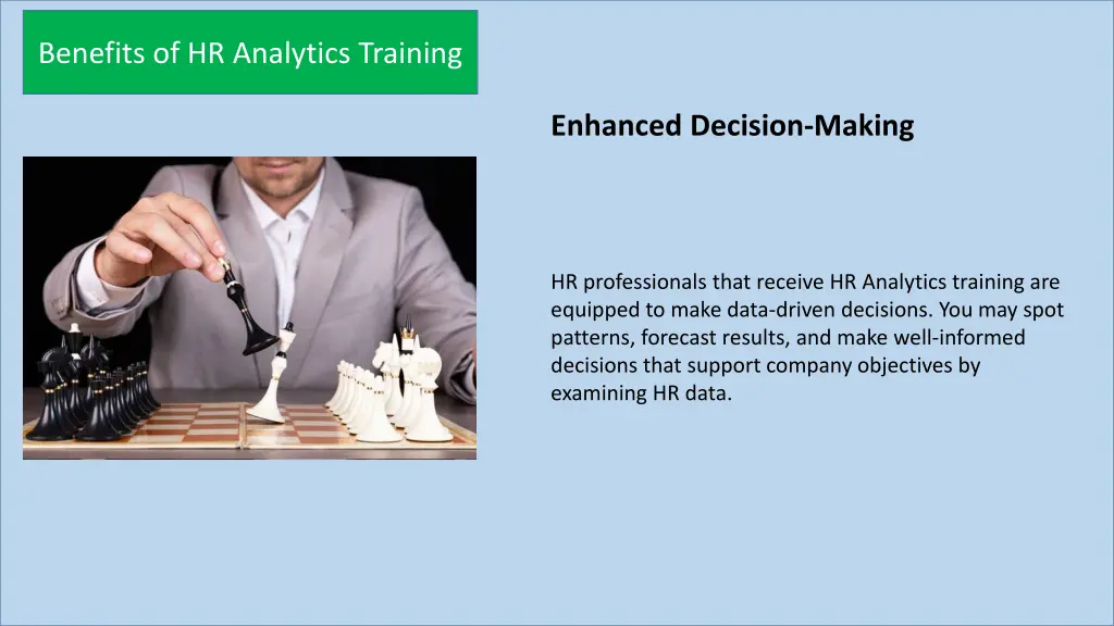 benefits of hr analytics training