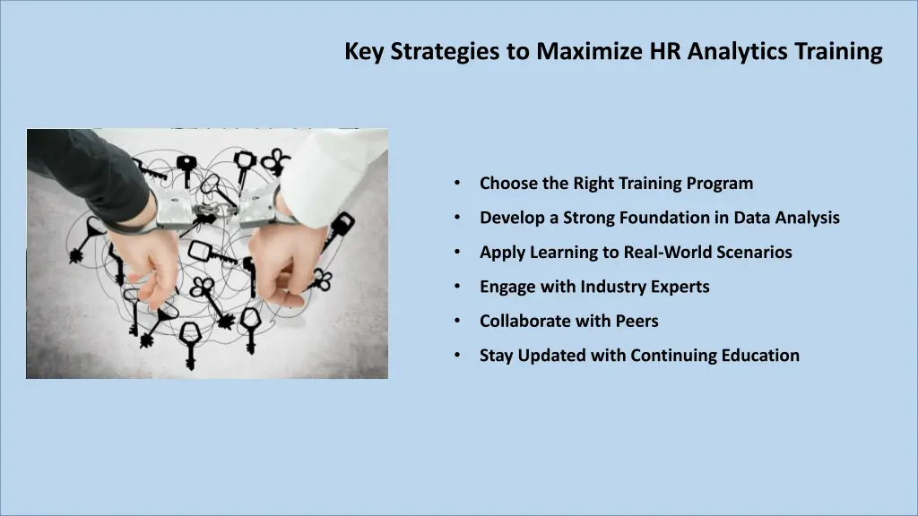 key strategies to maximize hr analytics training