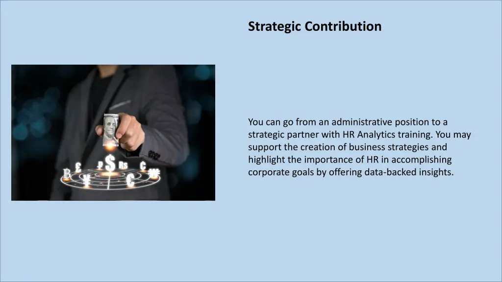 strategic contribution