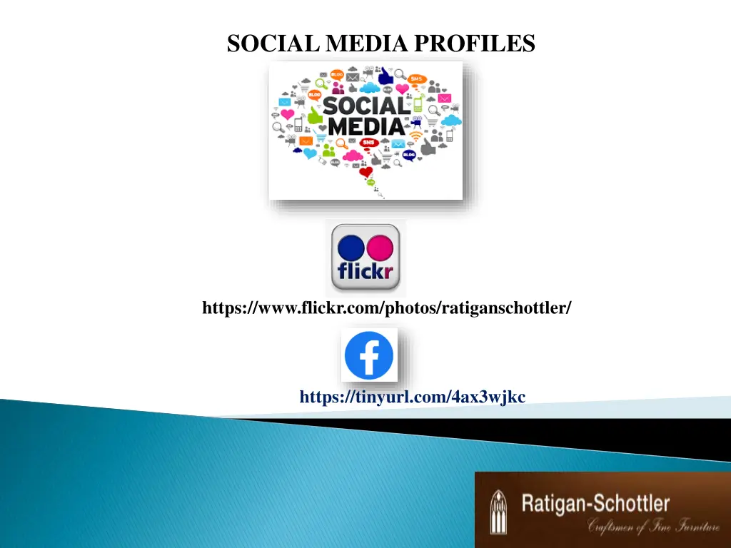 social media profiles