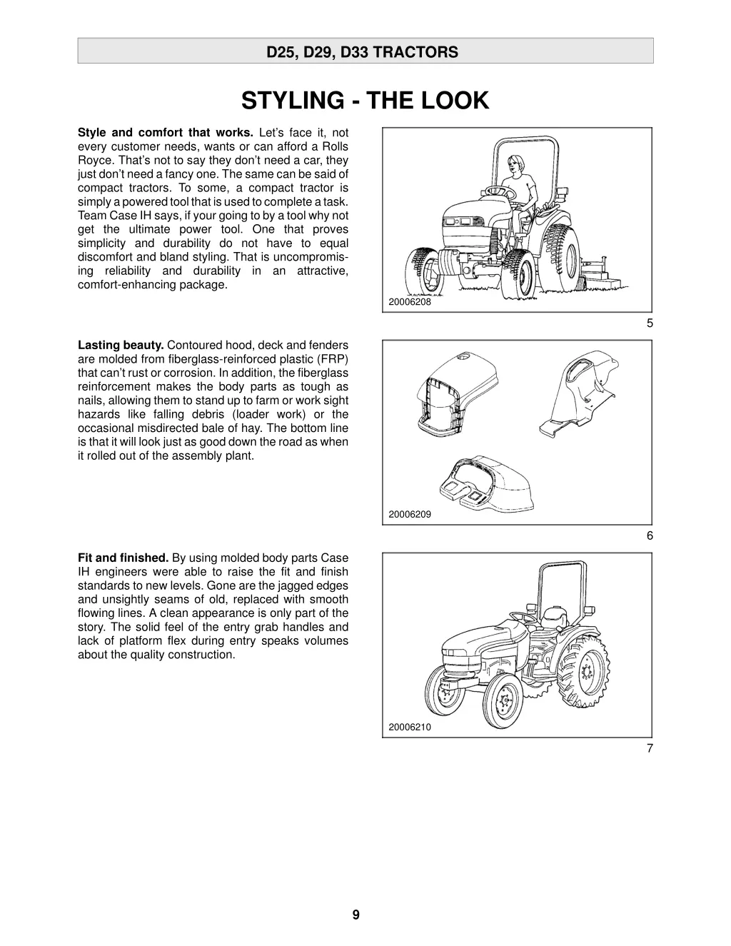 d25 d29 d33 tractors 7