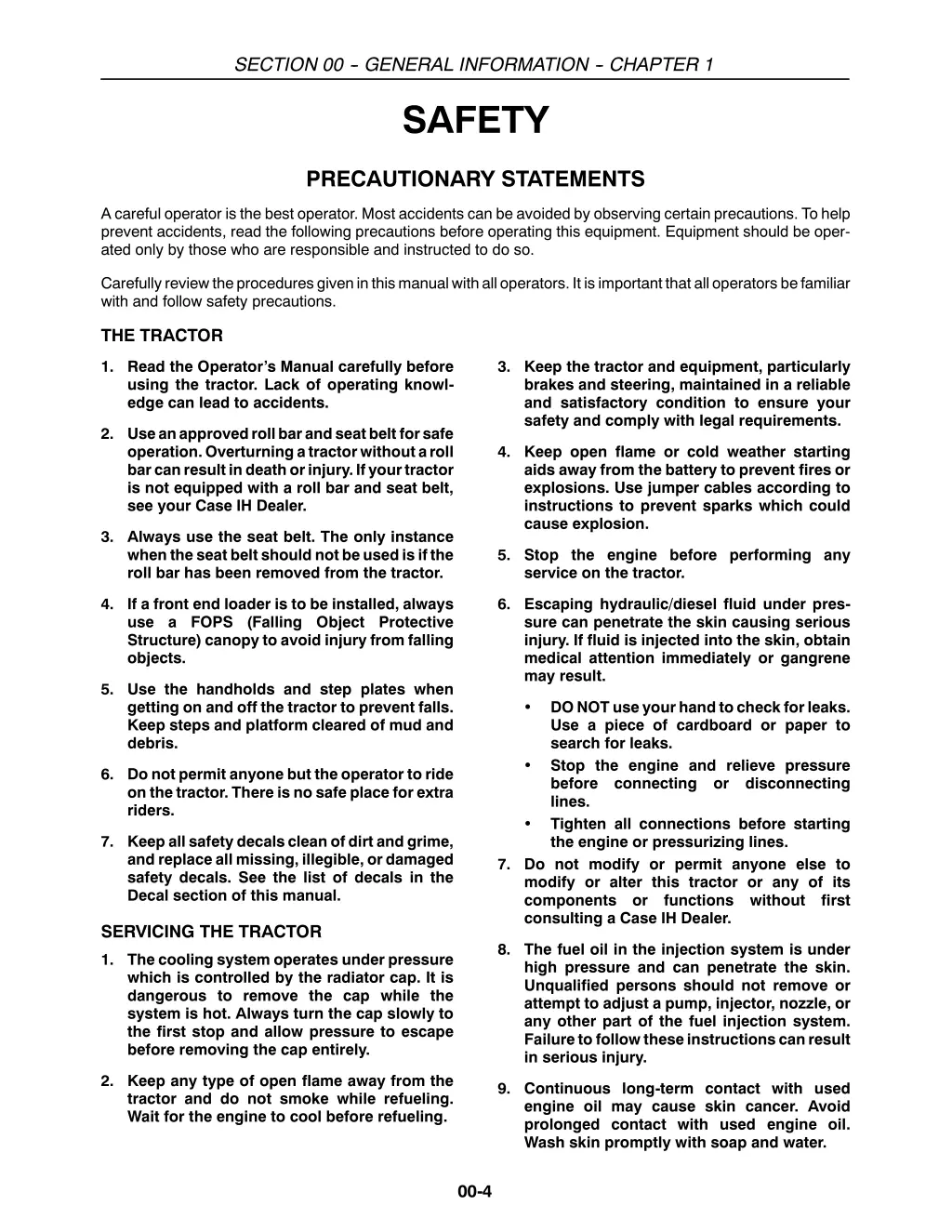 section 00 general information chapter 1 3