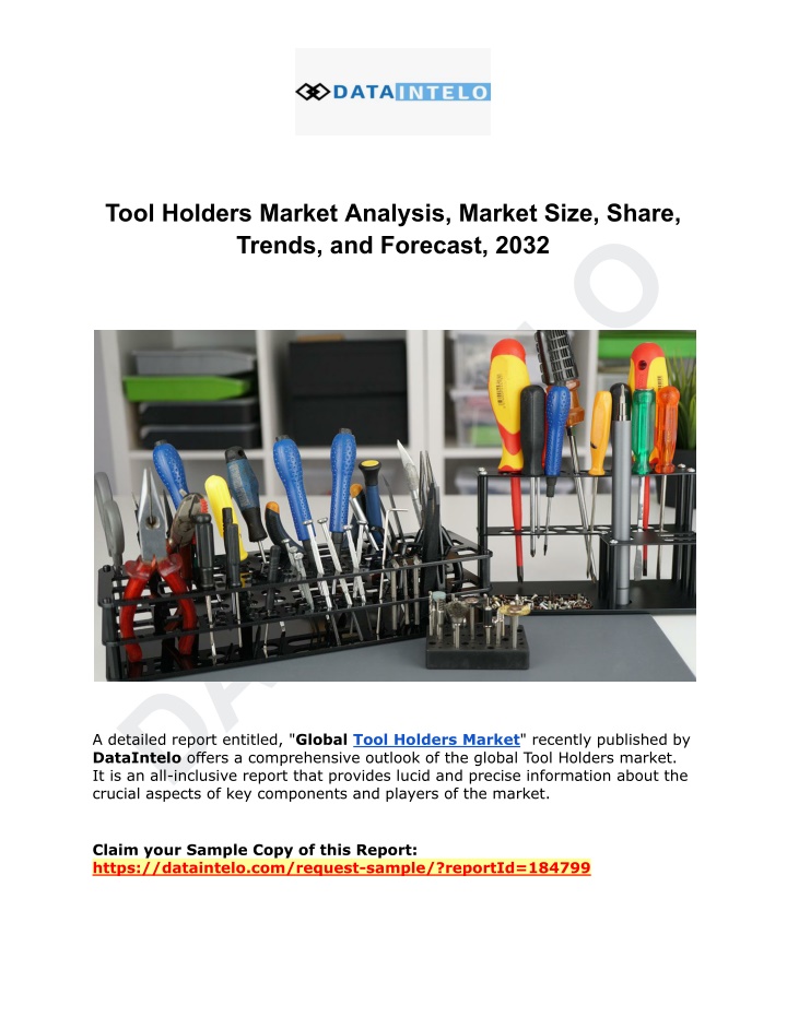 tool holders market analysis market size share