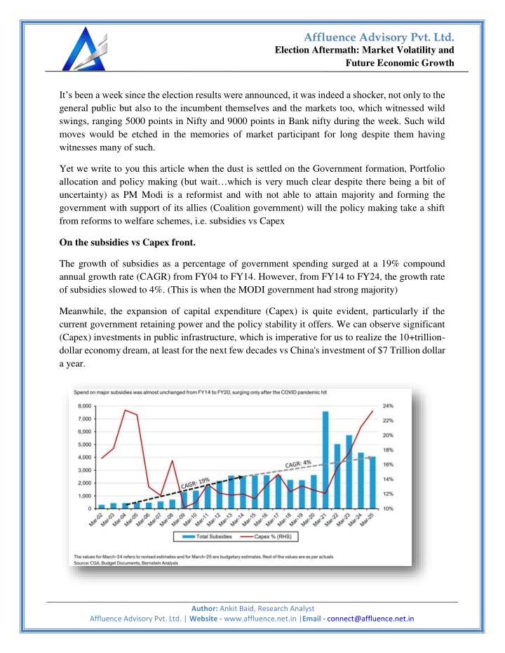 affluence advisory pvt ltd