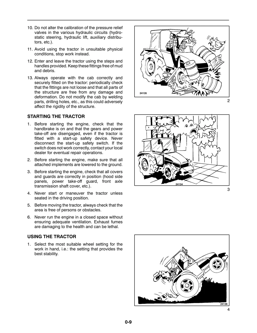 10 do not alter the calibration of the pressure