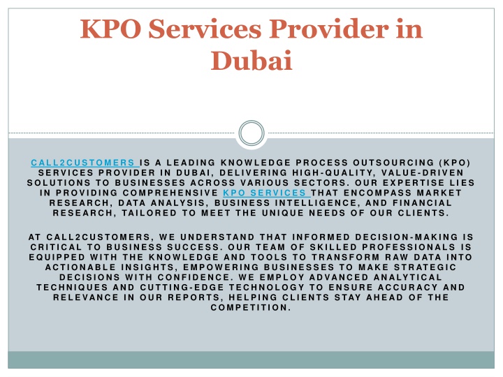 kpo services provider in dubai
