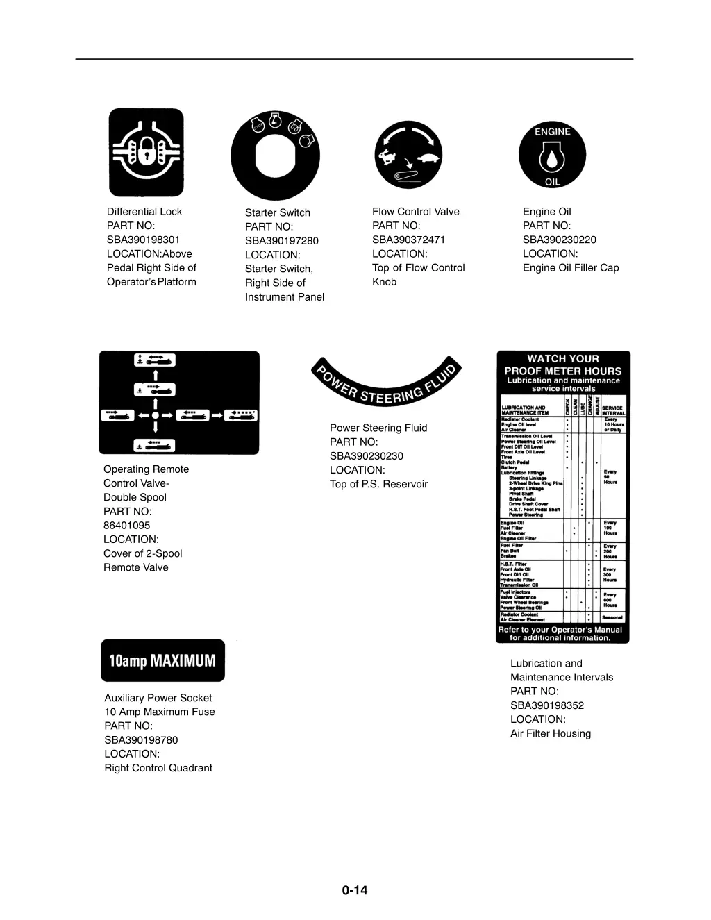 differential lock part no sba390198301 location