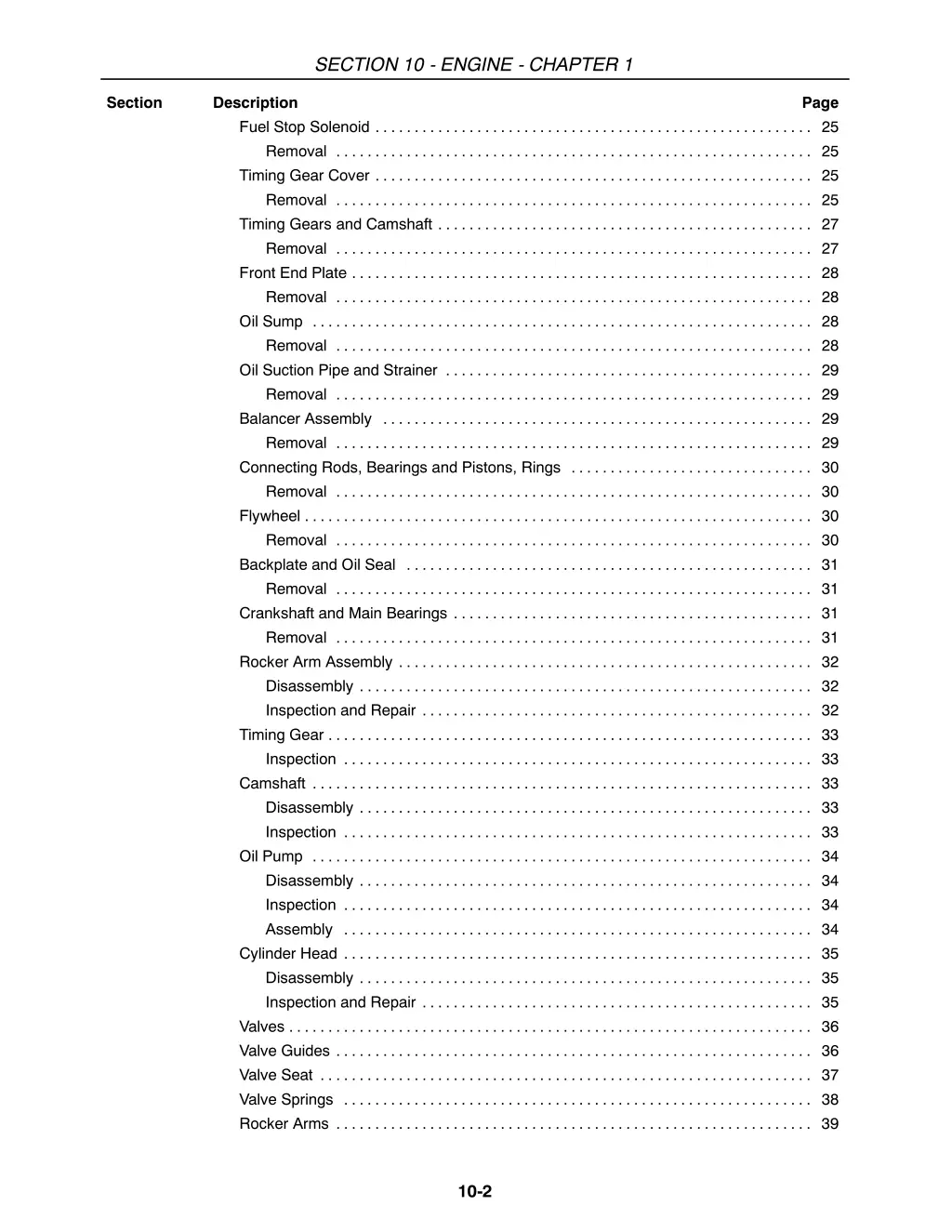 section 10 engine chapter 1 1