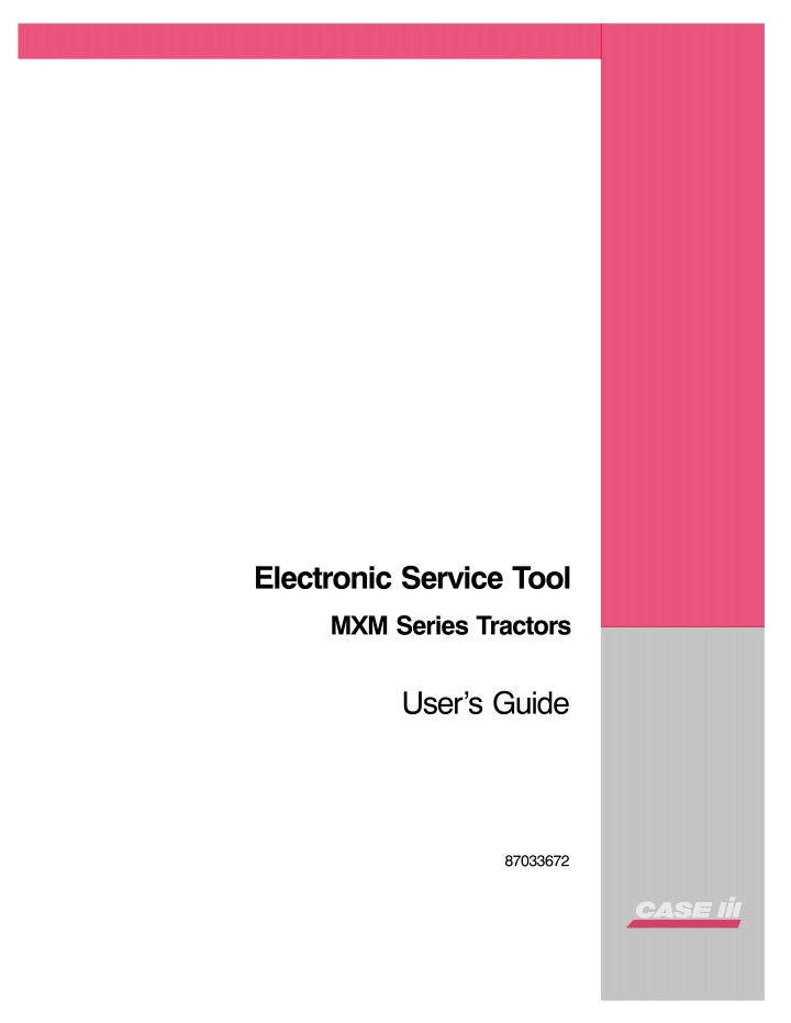 electronic service tool