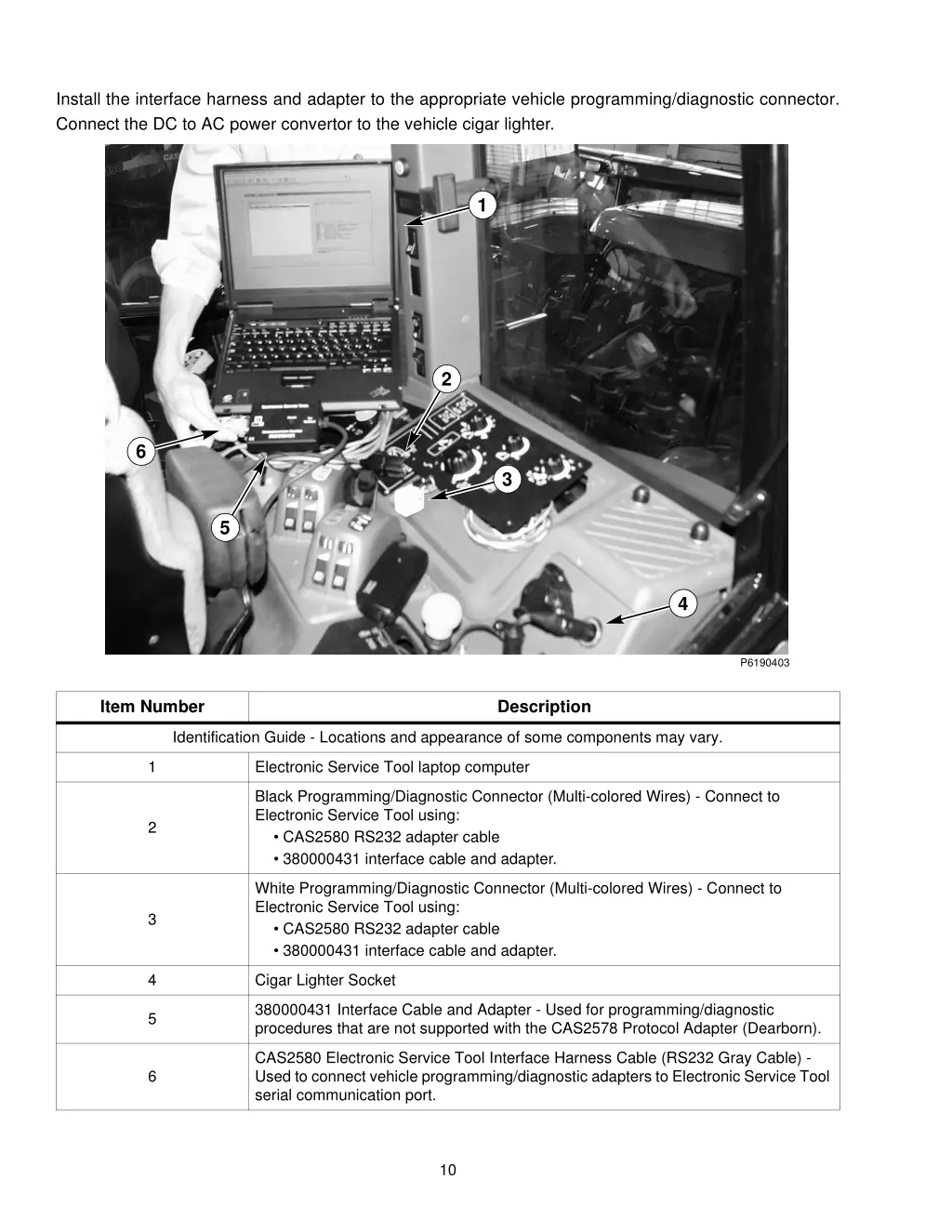 install the interface harness and adapter