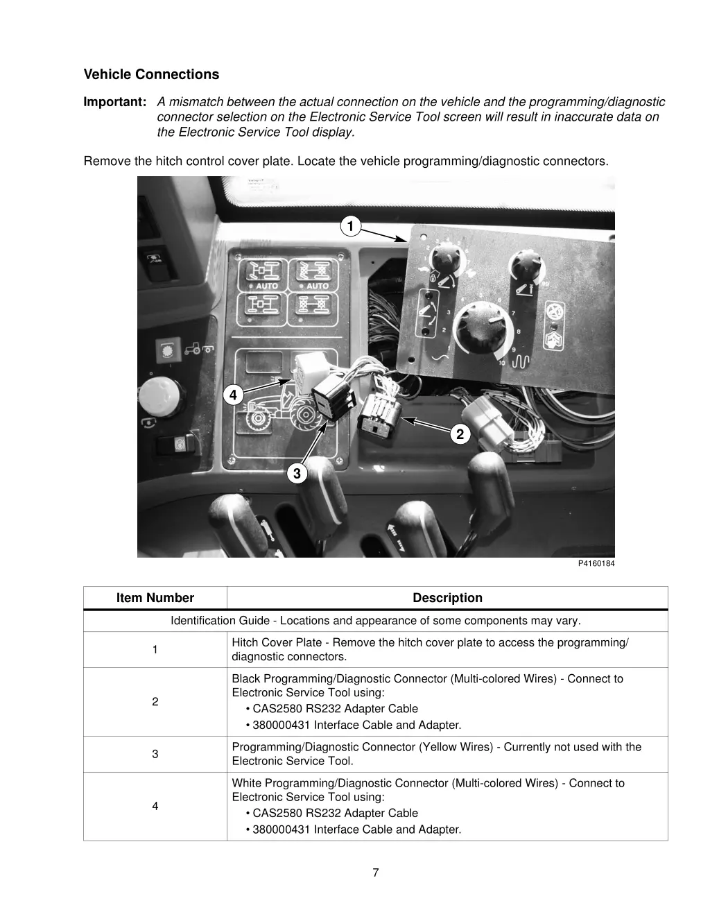 vehicle connections