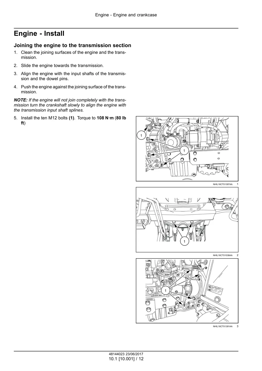 engine engine and crankcase 8