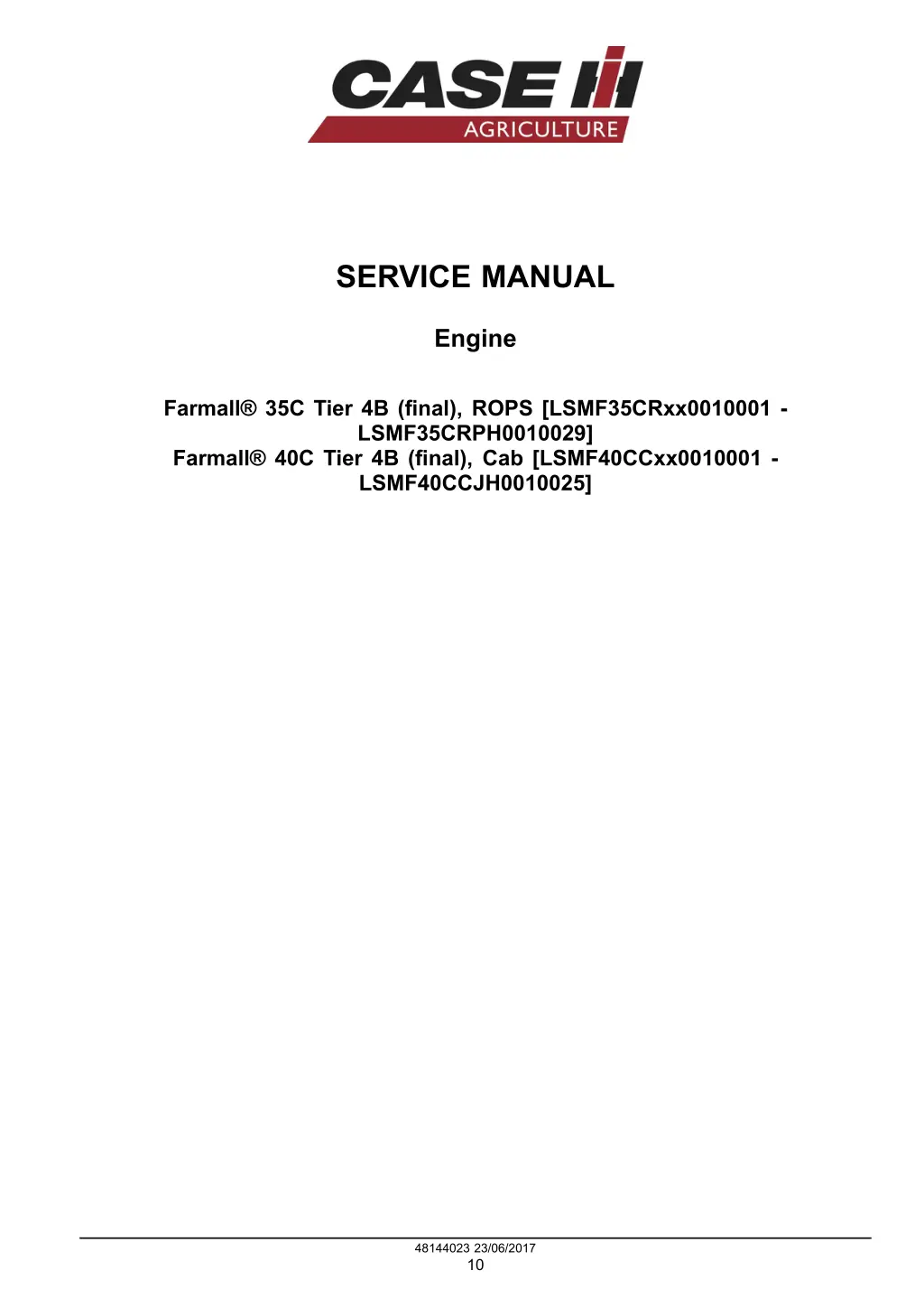 service manual 1