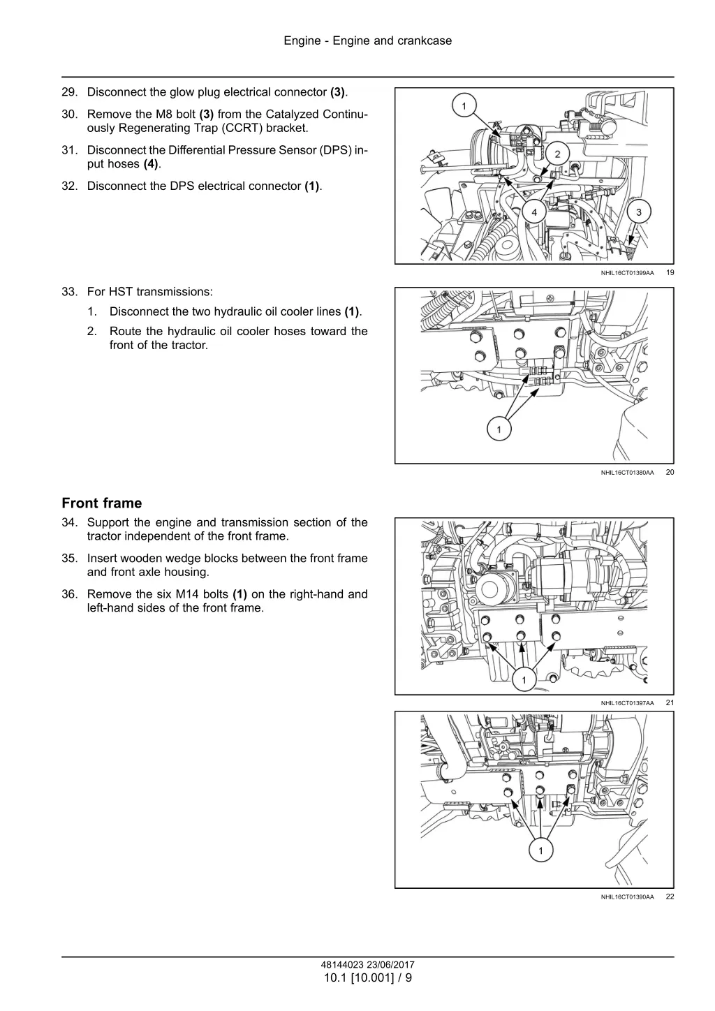 engine engine and crankcase 5