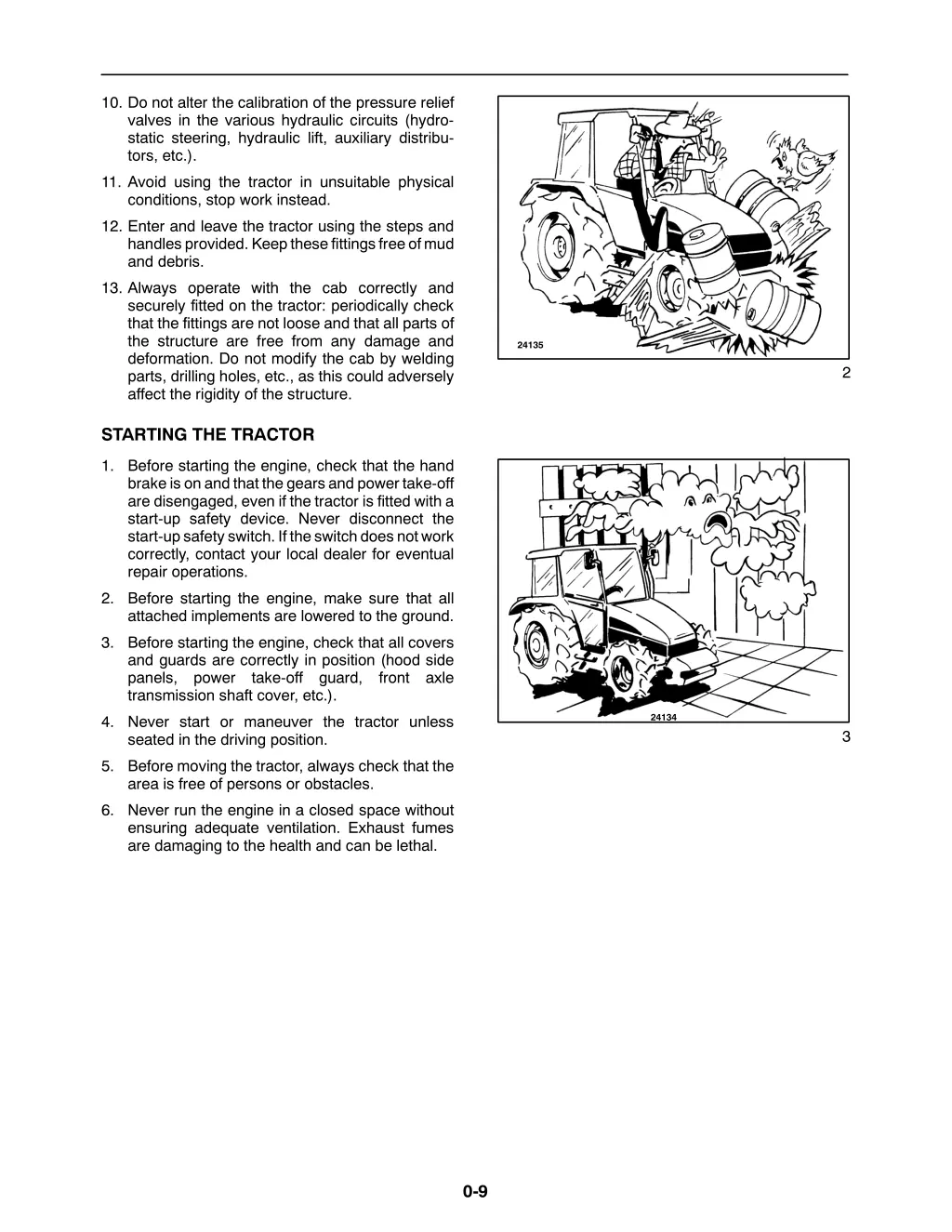 10 do not alter the calibration of the pressure