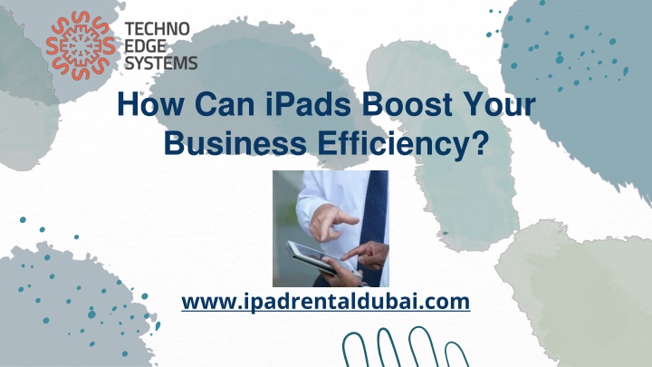 how can ipads boost your business efficiency