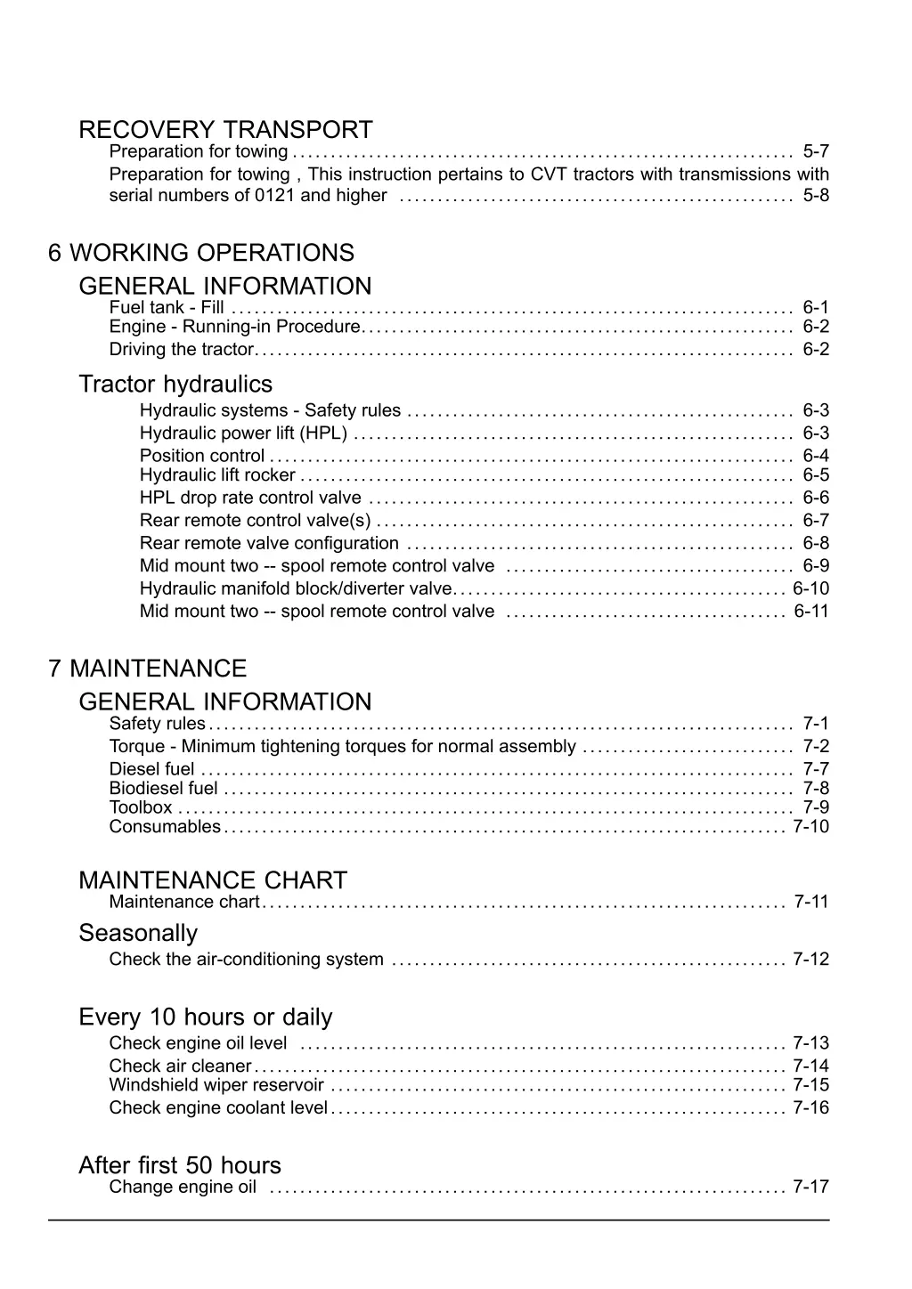 recovery transport preparation for towing