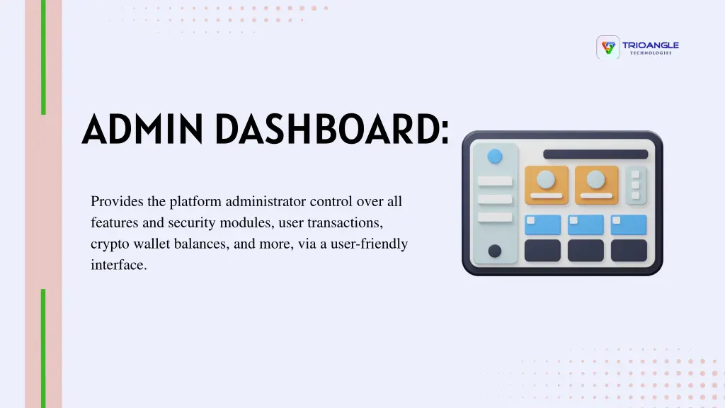 admin dashboard